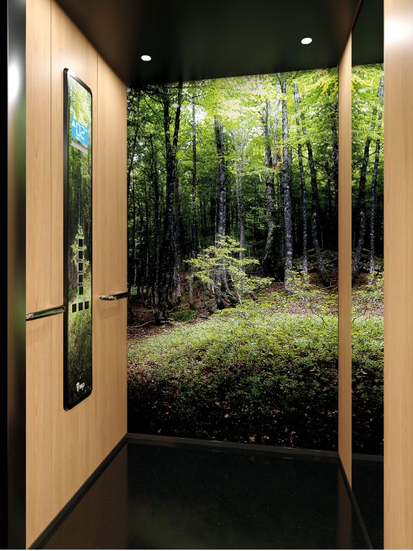 MP GO dizalo unutarnji dizajn